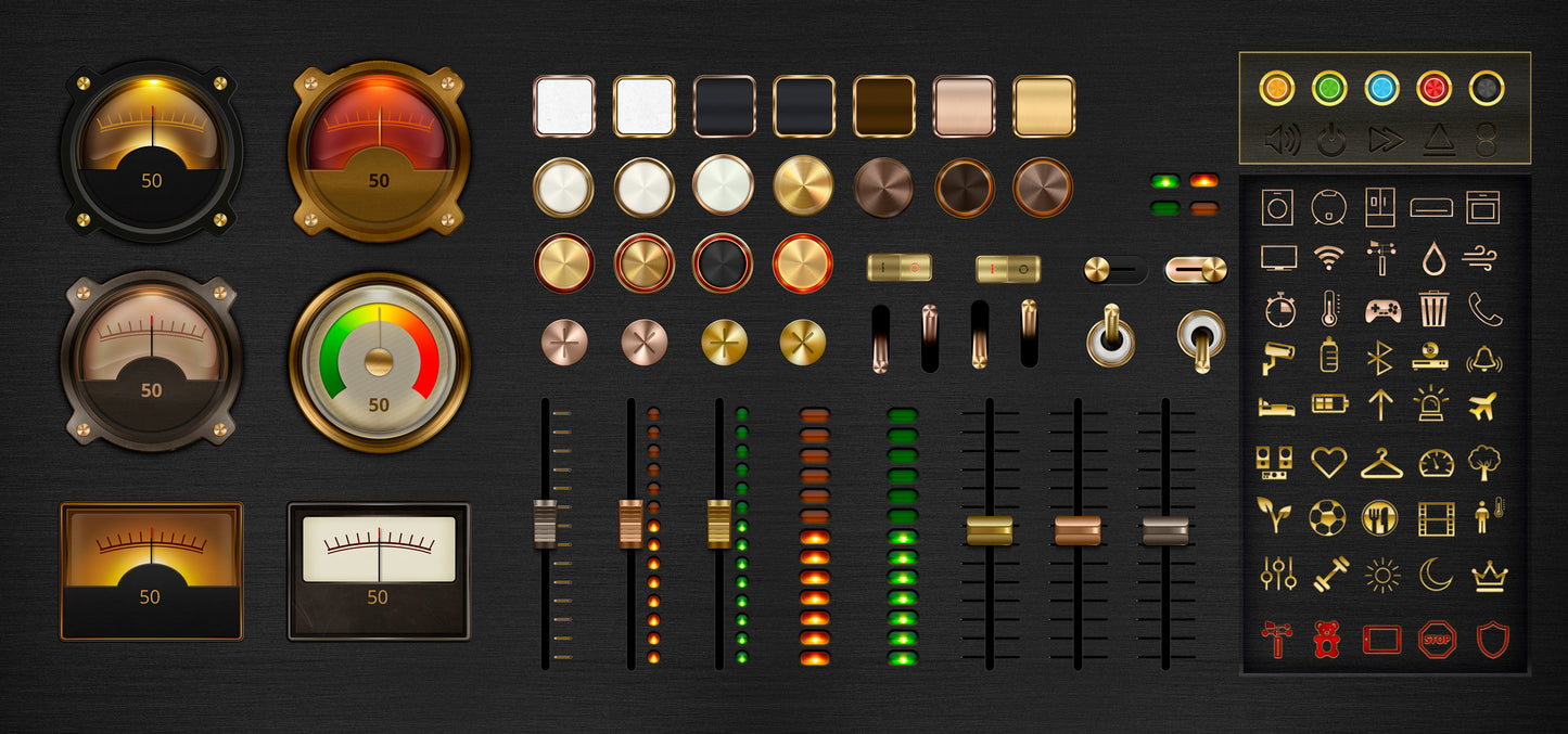 Überblick der Stile des Icon-Set NEO Age für den AIO CREATOR NEO