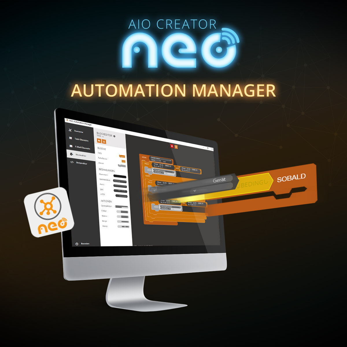 Automation Manager Plugin für den AIO CREATOR NEO