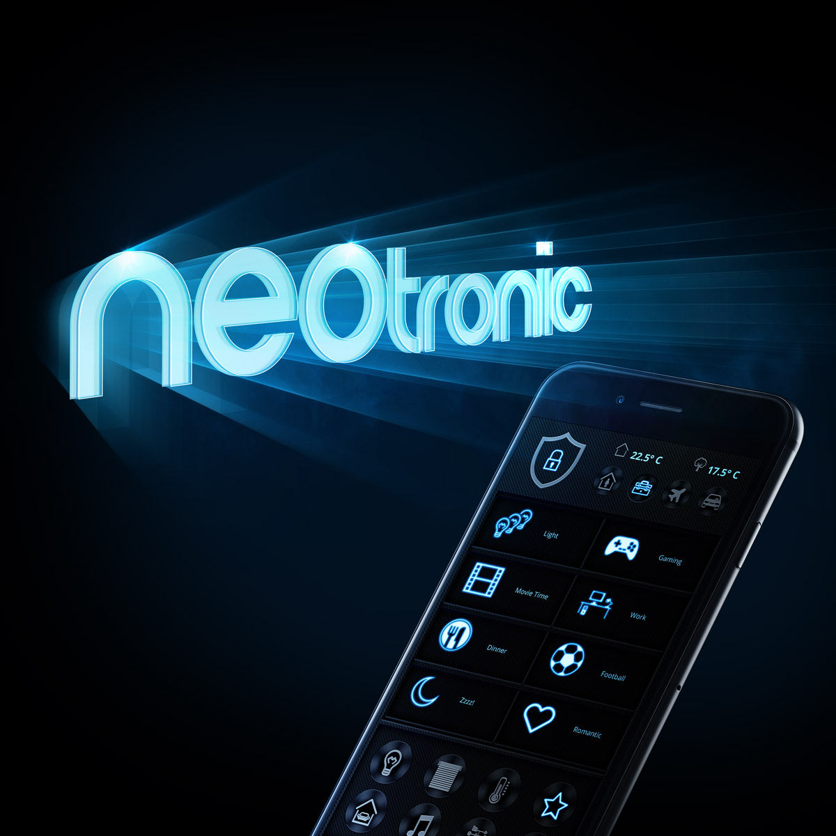 Icon Set NEOtronic – mediola